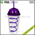 China food grade insulated tumbler with straw and lid